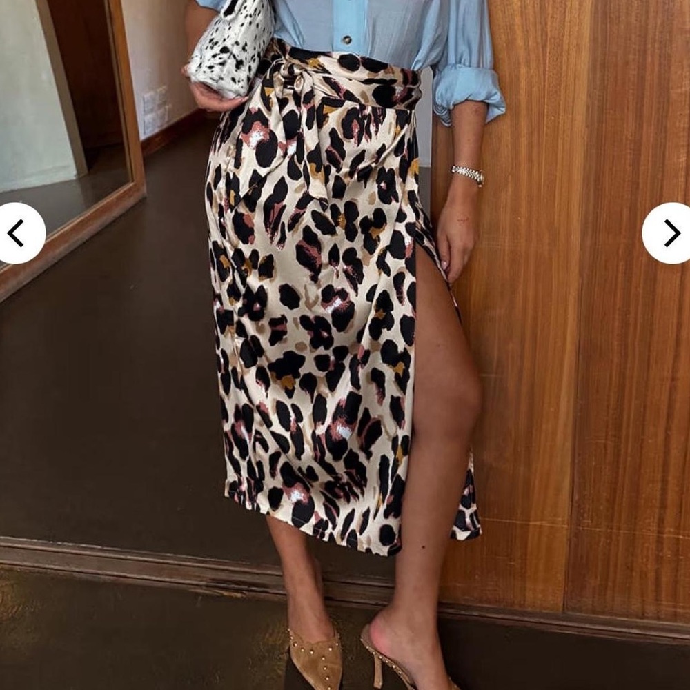 Never Fully Dressed Animal Print Skirt leopard